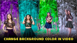 Video Me Background Colour Kaise Change Kare  Background Colour Change In Vn App [upl. by Oizirbaf291]