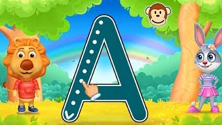 Abecedario en español para niños 🅰🅱 Letras Mayúsculas  Juegos y Juguetes de Coco [upl. by Beitris274]