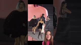 Camila Cabello fumbled on the L’Oréal catwalk 😫 celebritynews model [upl. by Enetsuj]