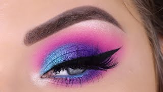 Juvias Place Masquerade Mini Palette  Colorful Eyeshadow Tutorial [upl. by Assin]