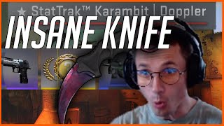 zipelCS Gets Insane Knife Unboxing  CSGO twitch highlights 1 [upl. by Barcot965]