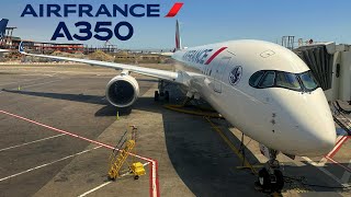 🇺🇸 New York JFK  Paris CDG 🇫🇷 Air France Airbus A350 New Cabin  FULL FLIGHT REPORT [upl. by Yenmor]