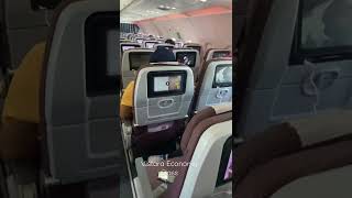 Vistara Airlines Economy Class [upl. by Imhskal]