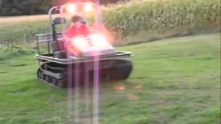 TerraTrac Wildcat Tracked ATV  The new Cushman Trackster [upl. by Ellenrahc]