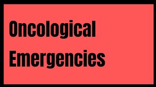 Spectrum of Oncological Emergencies in ER [upl. by Fraya]