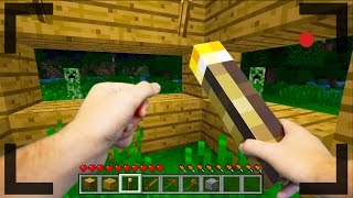 Realistic Minecraft  OUR FIRST DAY IN MINECRAFT 1 [upl. by Florence]