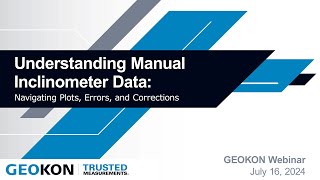 Understanding Manual Inclinometer Data [upl. by Alexina767]