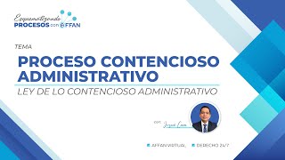 Proceso Contencioso Administrativo [upl. by Neira709]