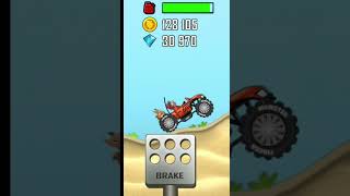 Hill climb racing game letest video monster truck on beach stage with squirrel shorts viral [upl. by Rieger]