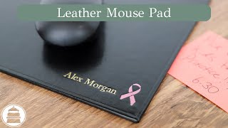 Leather Mouse Pads  Gallery Leather [upl. by Uriisa]