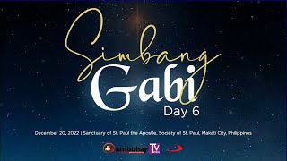 Sambuhay TV Mass  December 20 2022  Simbang Gabi Sixth Night [upl. by Hoes]