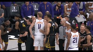 STEPH CANT STOP LAUGHING DRAYMOND BLOWING KISSES AT DAMIAN LEE AFTER FIGHT [upl. by Ilbert148]