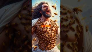 Help Jesus is Being Stung by a Swarm of Bees shorts weirdstuff jesus jesusquiz [upl. by Eisac]