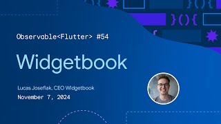 Widgetbook  Observable Flutter 54 [upl. by Ayinat619]