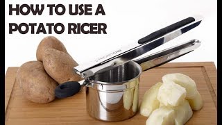 How To Cook With A Potato Ricer [upl. by Ronaele]