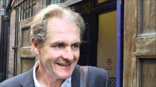 Devine Encounters Robert Bathurst  Downton Abbeys Sir Anthony Strallan [upl. by Arihaj]