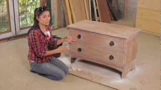 How To Sanding amp Painting Furniture with Layla [upl. by Nema880]