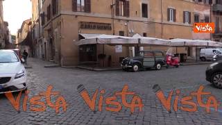 Trastevere ai tempi del Coronavirus deserta e spettrale [upl. by Roana]