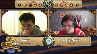 SilverName vs Jowen Hearthstone Global Games Ace Round [upl. by Eseeryt]