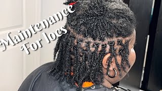 Relocking dread  interlocking locs [upl. by Hendren]