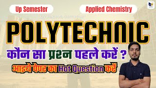 Applied Chemistry 1st semester most important question 2024 [upl. by Yesdnyl]