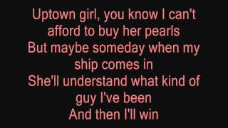 Uptown Girl Westlife Lyrics [upl. by Lovato485]