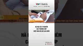 Hà Nội xử lý nghiêm các trường hợp vượt đèn đỏ giờ cao điểm shorts [upl. by Galvan25]