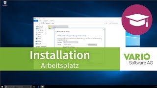 ArbeitsplatzInstallation der VARIO 8 Warenwirtschaft  Tutorial [upl. by Hoover]