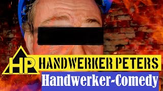 Schweißen Nähen mit Feuer  HandwerkerComedy mit HP Handwerker Peters [upl. by Htennaj]