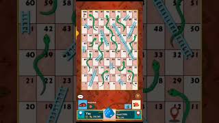 Ludo Snakes and Ladders Gameplay  how to play snakes and ladders game  snake and ladder game play [upl. by Ekalb141]