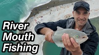 Kahawai Madness Insane Rivermouth Fishing in New Zealand [upl. by Alrick192]