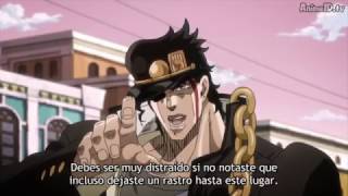 Jotaro vs Steely dan español latino Sebastian Ono Fandubea conmigo JJBA stardust crusaders jojo [upl. by Kendal865]