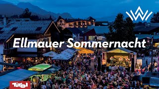 Ellmauer Sommernacht am Wilden Kaiser [upl. by Nnylyoj]