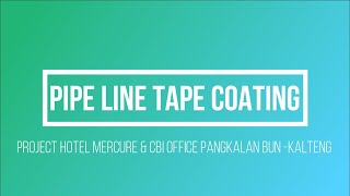 PIPE LINE TAPE COATING POLYKEN [upl. by Fryd126]