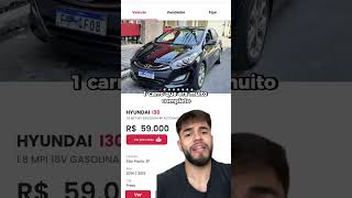 CARROS QUE EU COMPRARIA ATÉ 60 mil reais carros [upl. by Dream302]