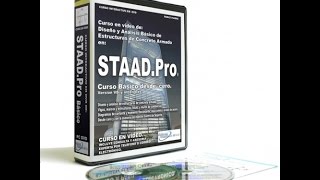 STAAD PRO Curso Completo  Tutorial  Leccion Gratis [upl. by Atiuqaj]