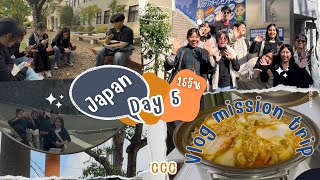 Vlog TCCC mission trip in JAPAN  Day5 Prayer walk at Kwansei Gakuin U [upl. by Rains]