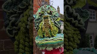 The Green Man Postbox Topper avebury greenman travelwithtaz postboxtopper wiltshire [upl. by Nwahshar]