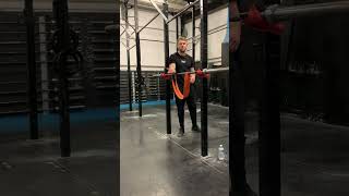 Banded Knee to Chest Bar Muscle Ups [upl. by Luigino]