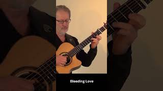 Bleeding Love as performed by Leona Lewis fingerstyle guitar  acoustic guitar guitar [upl. by Anaillil616]