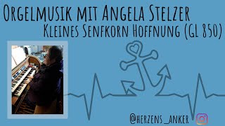 Orgelmusik mit Angela Stelzer  Kleines Senfkorn Hoffnung GL 850 [upl. by Corron]