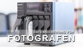 Datensicherung für Fotografen  Das richtige BACKUP mit NAS [upl. by Rratsal]