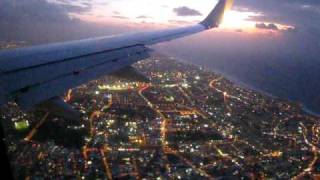 ELAL flight approaching BenGurion Airport TelAviv Israel [upl. by Whitver]