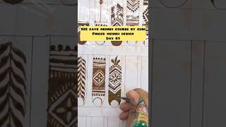 Heena class 61Finger mehndi designHeena classMehdiMehndiMehndi designMehndi designs [upl. by Aniakudo]