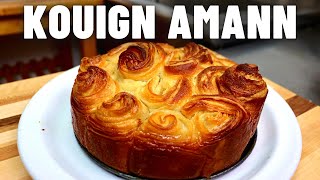 Recette de Kouign Amann  Le célèbre gâteau au beurre Breton [upl. by Alieka]