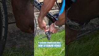 How to Remove a Bike Pedal cycling Tips [upl. by Anibor]