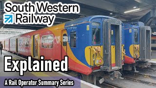 South Western Railway EXPLAINED SWR  A Rail Operator Summary [upl. by Carree]