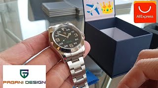 Pagani Design PD1692 £42 Air King homage unboxing [upl. by Mateya]