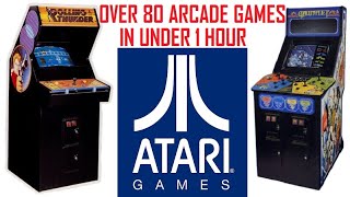 Over 80 Atari Games Arcade Games In Under 1 Hour [upl. by Mortensen]