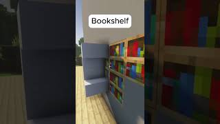 Minecraft Bookshelf Design [upl. by Novaelc]